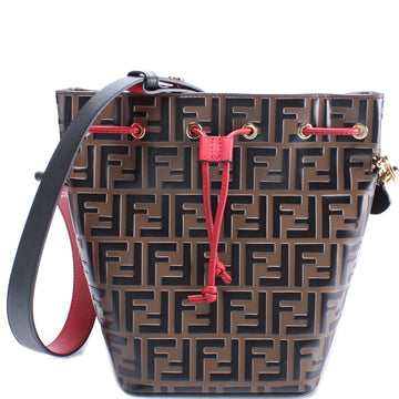 Grand Mon Tresor Bucket FF Leather