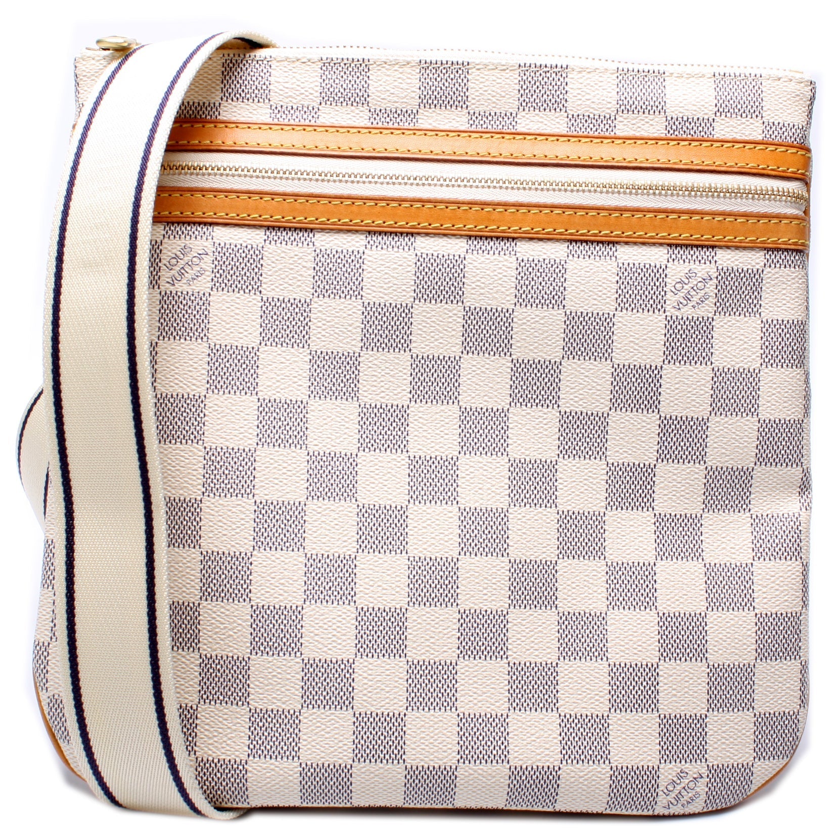 Pochette Bosphore Damier Azur