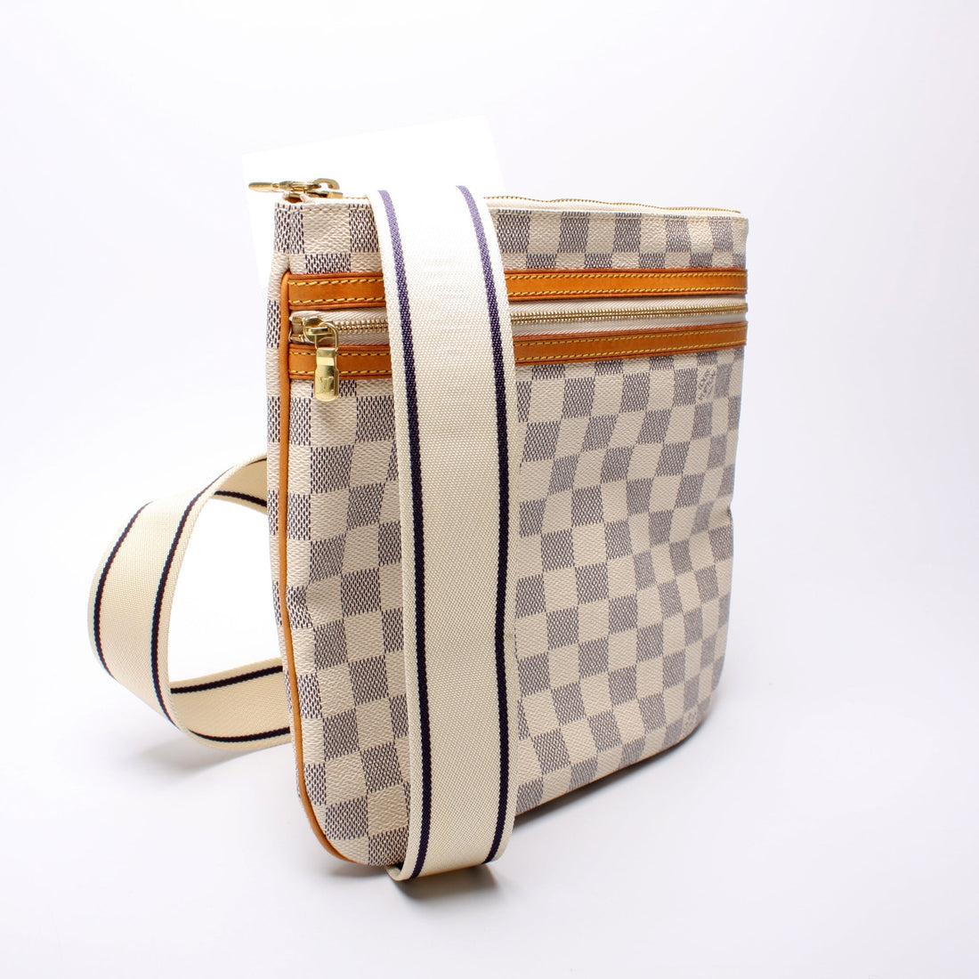 Pochette Bosphore Damier Azur