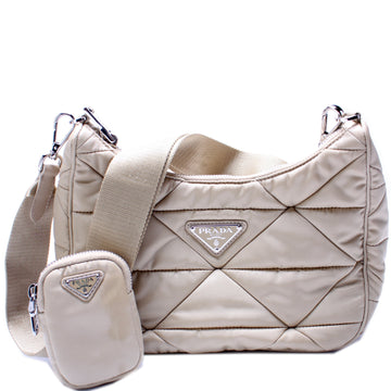 1BC151 Re-Nylon Padded Hobo