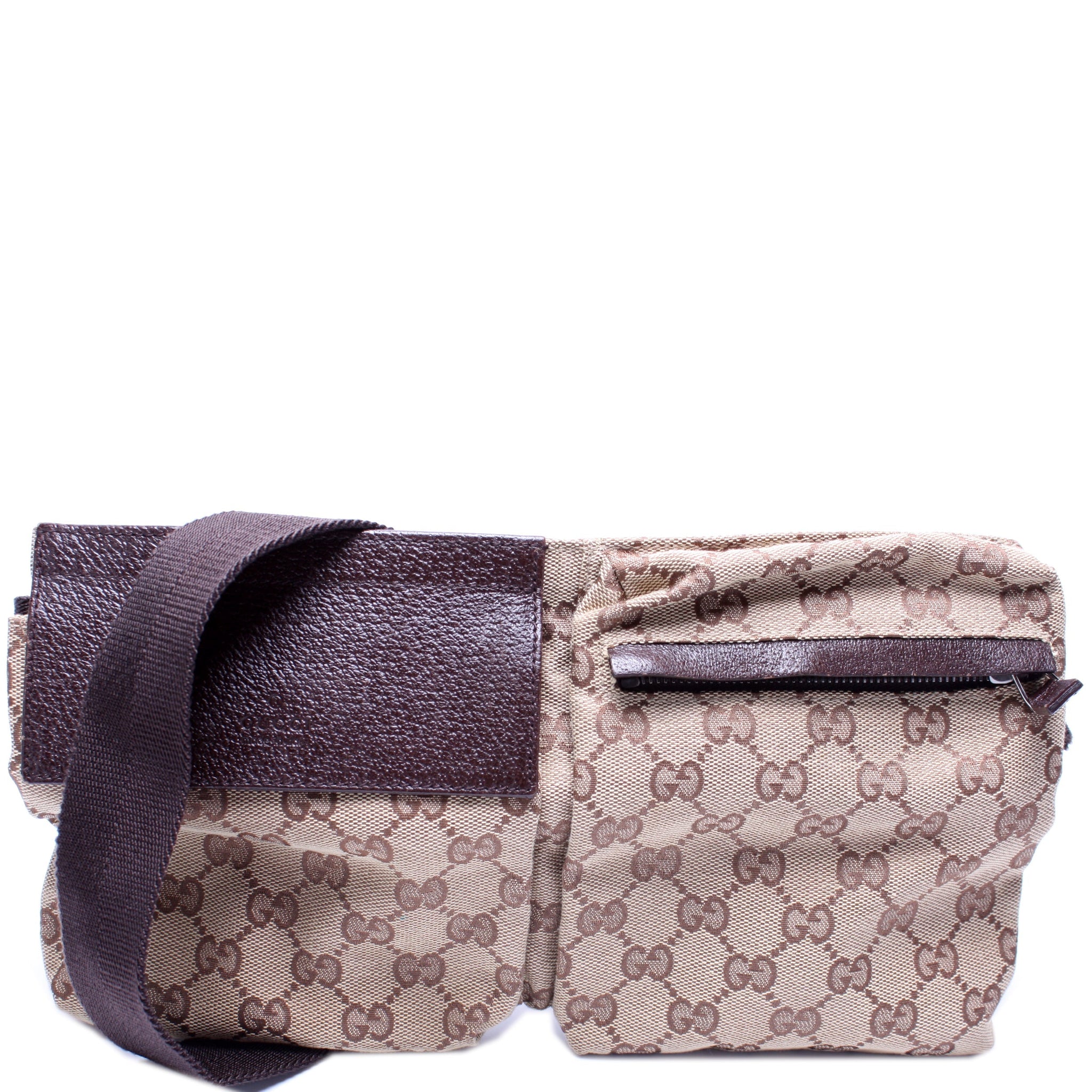 28566 GG Canvas Waist Bag