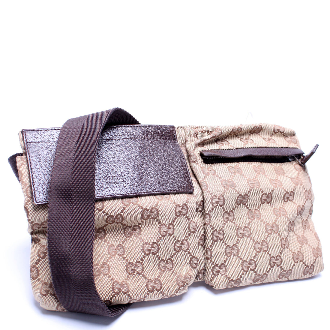 28566 GG Canvas Waist Bag