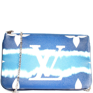 Double Zip Pochette Escale Monogram