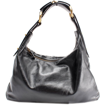 115867 Horsebit Leather Hobo