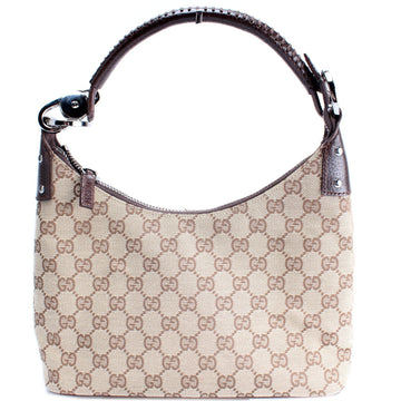 115002 GG Canvas Classic Ring Hobo