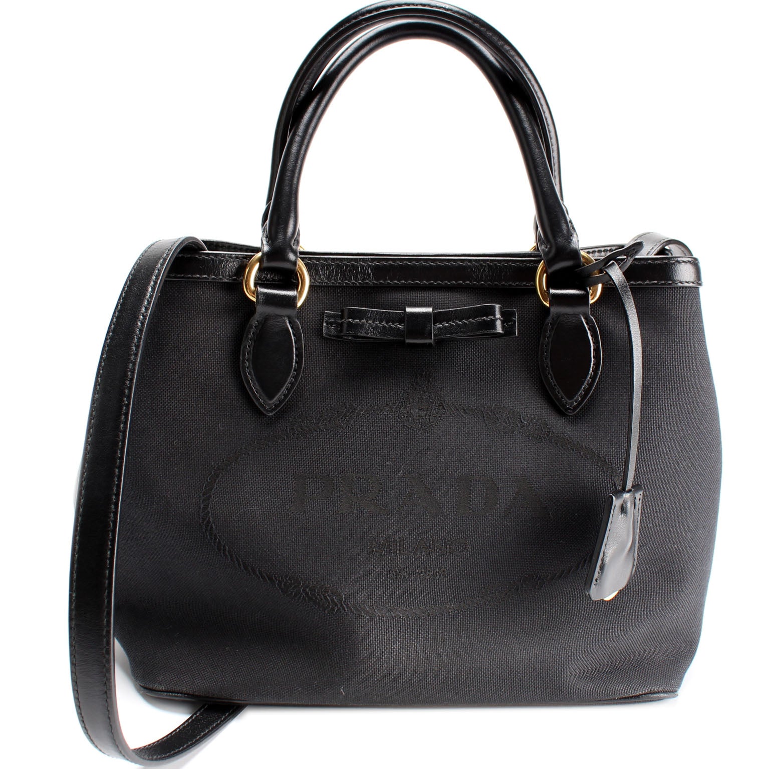 1BA172 Jacquard Logo Tote