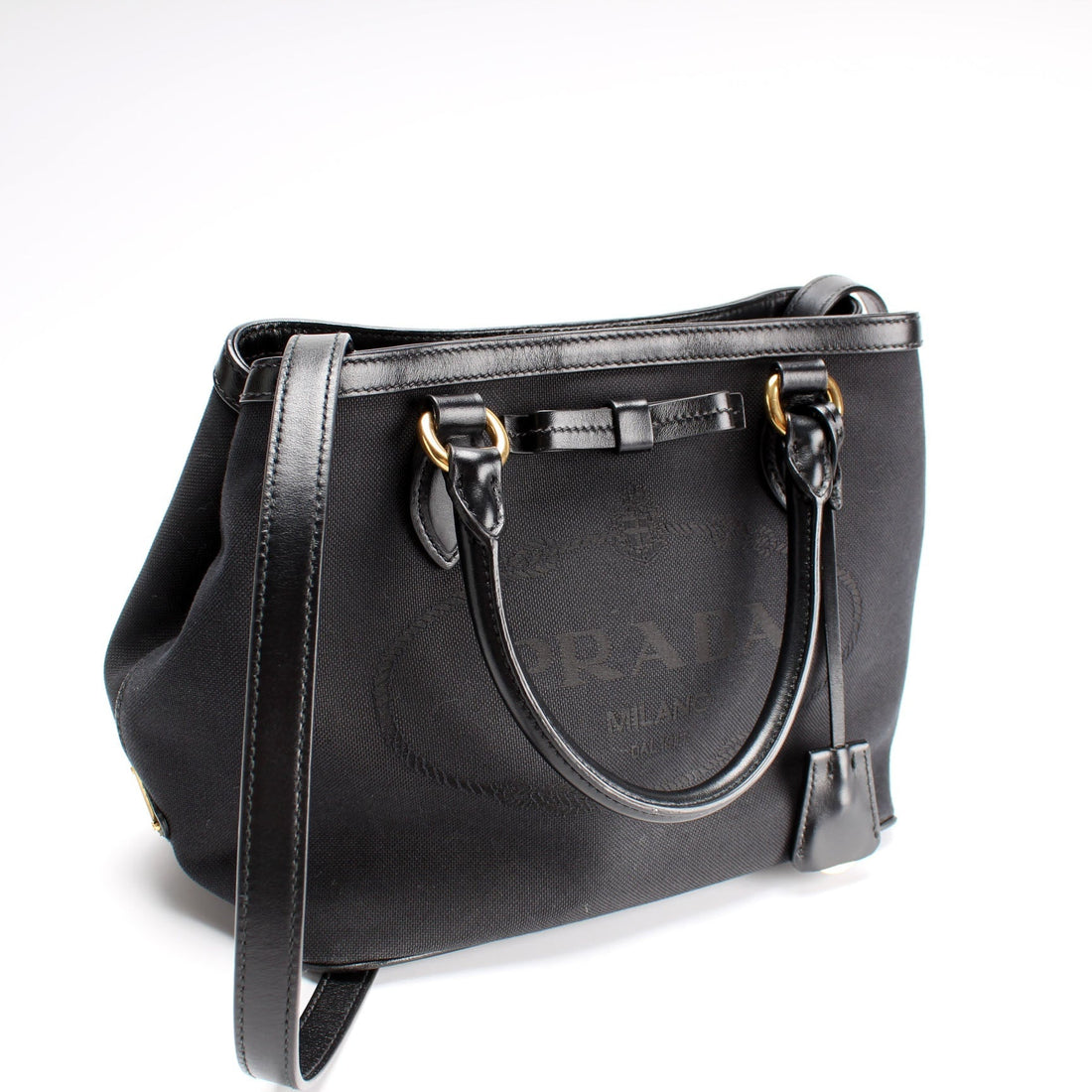 1BA172 Jacquard Logo Tote