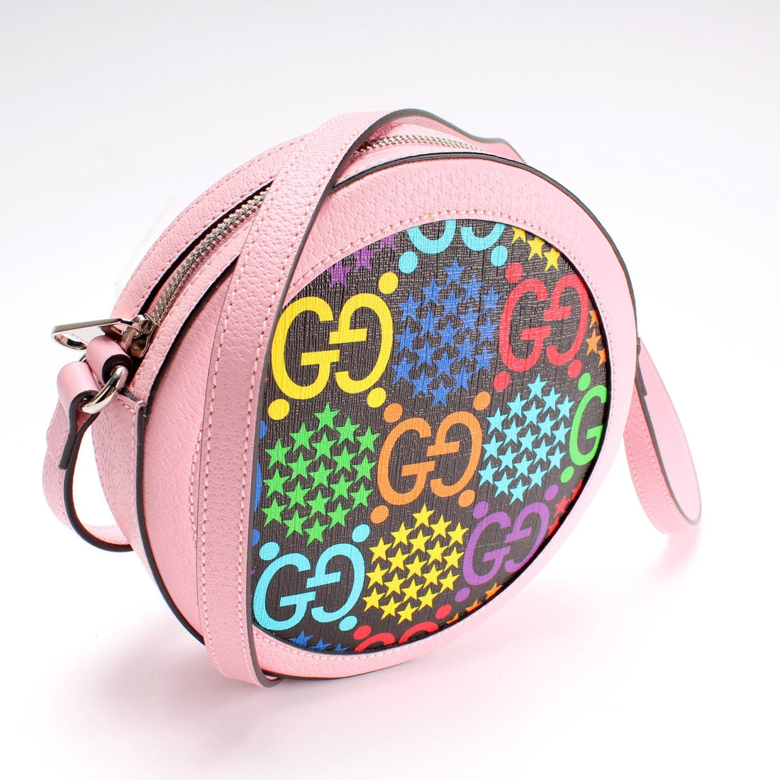 603938 GG Psychedelic Round Shoulder Bag