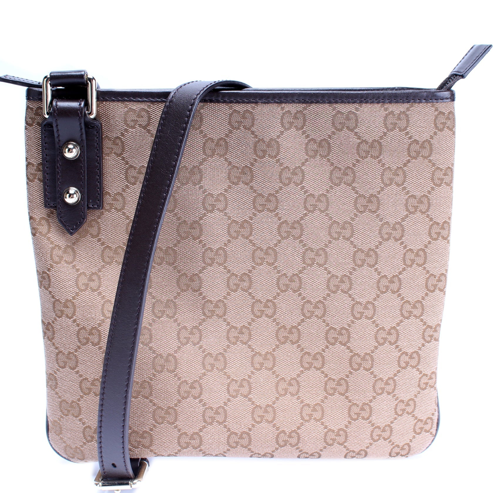 257246 GG Canvas Flat Messenger