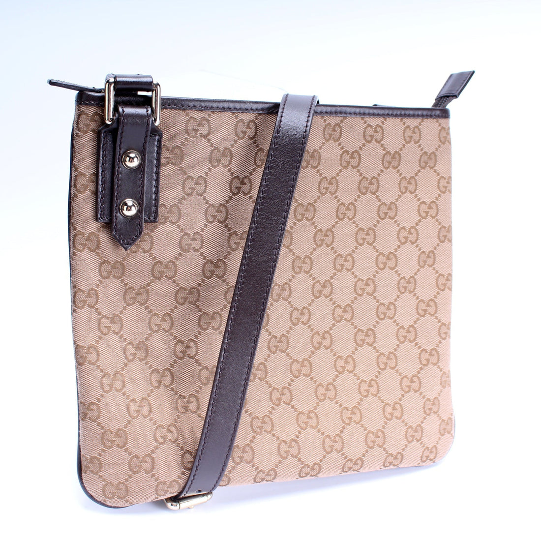 257246 GG Canvas Flat Messenger