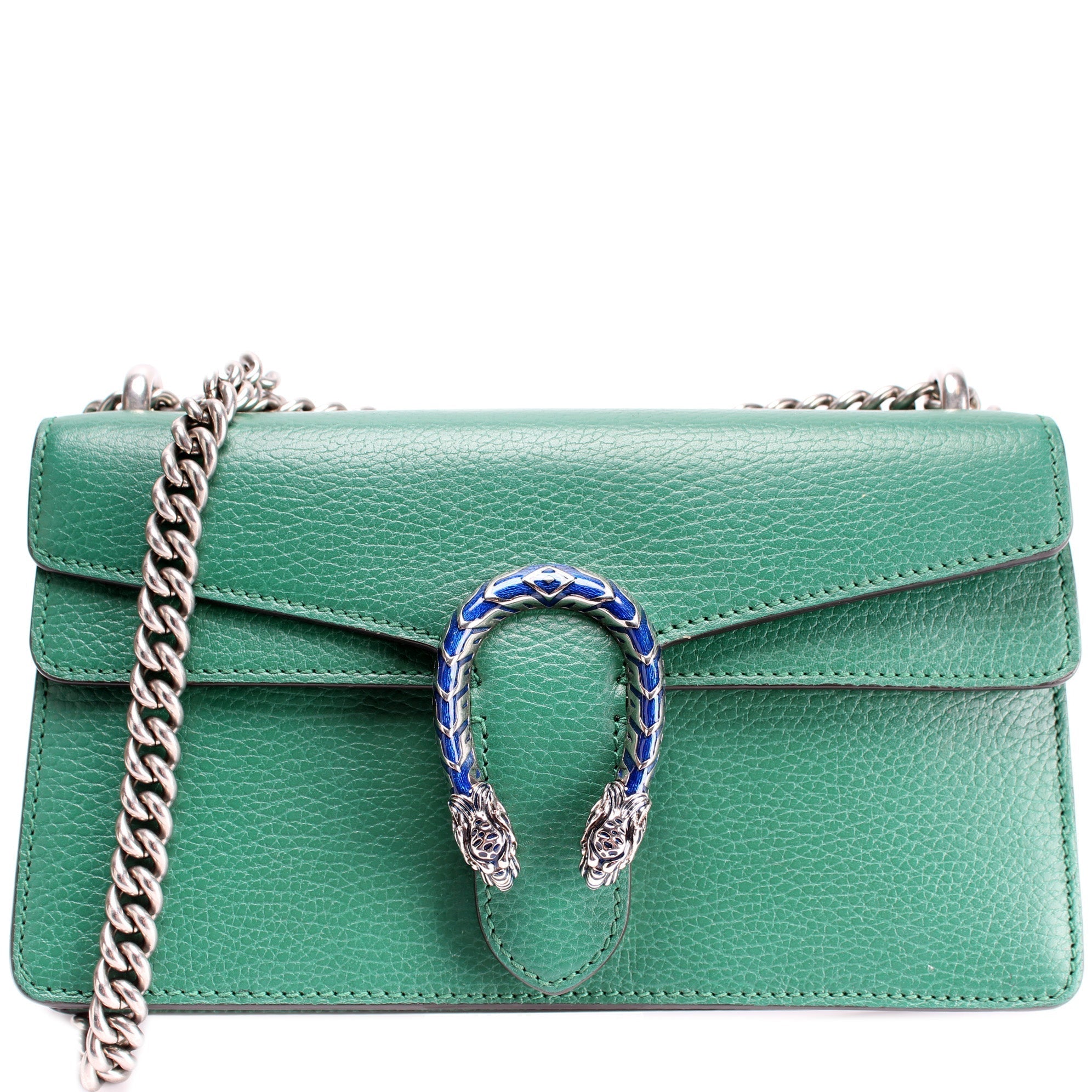 499623 Dionysus Small GG Leather