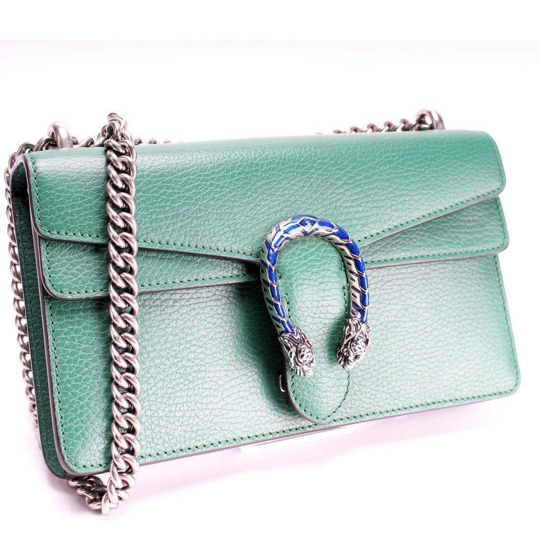 499623 Dionysus Small GG Leather