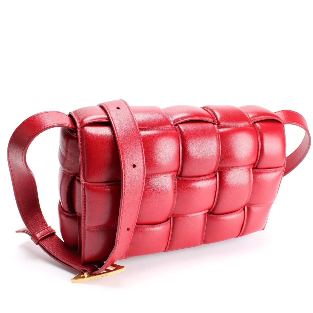 Maxi Intrecciato Padded Cassette Bag