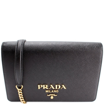 1BP018 Saffiano Lux Mini Chain Bag