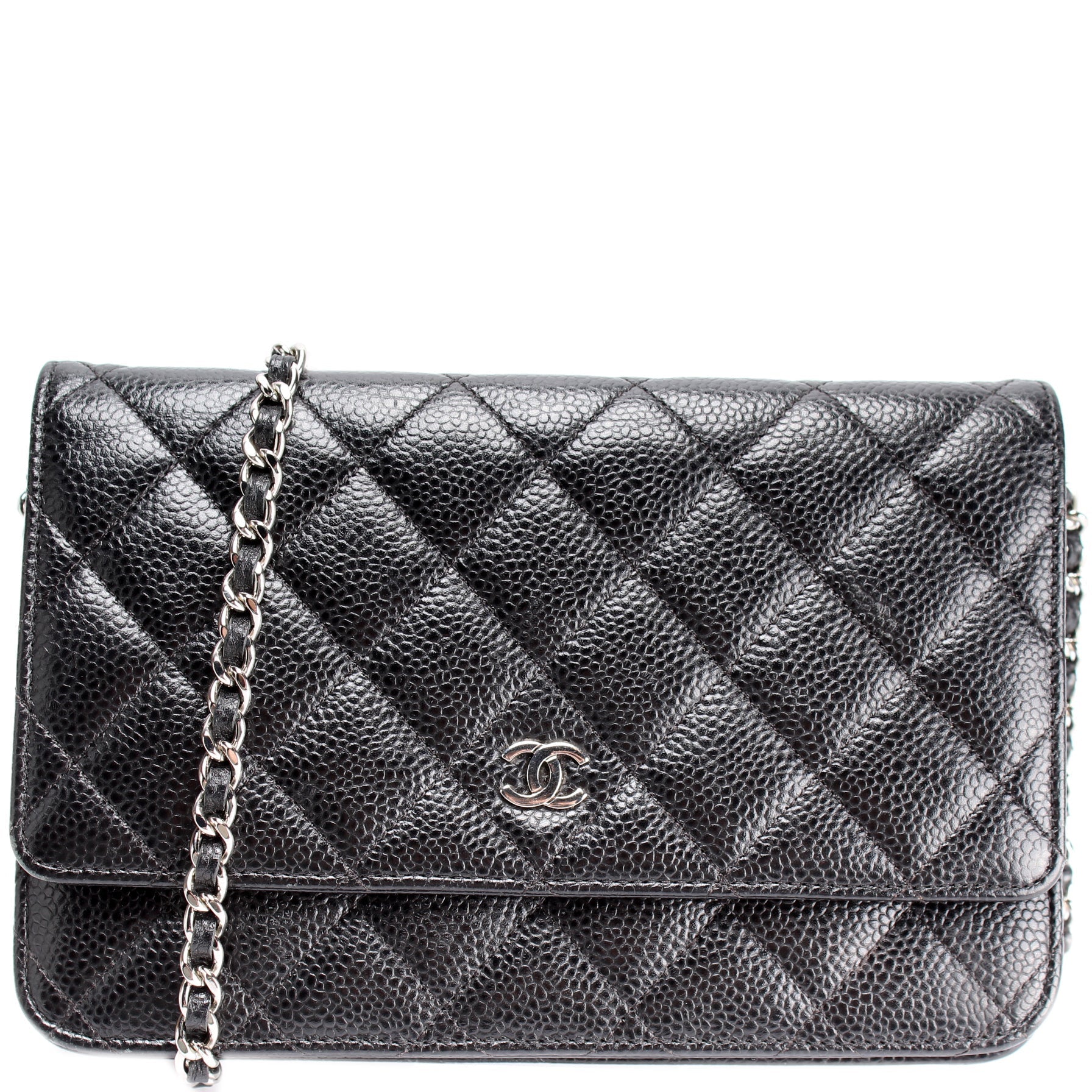 WOC Classic Quilted Caviar 24M