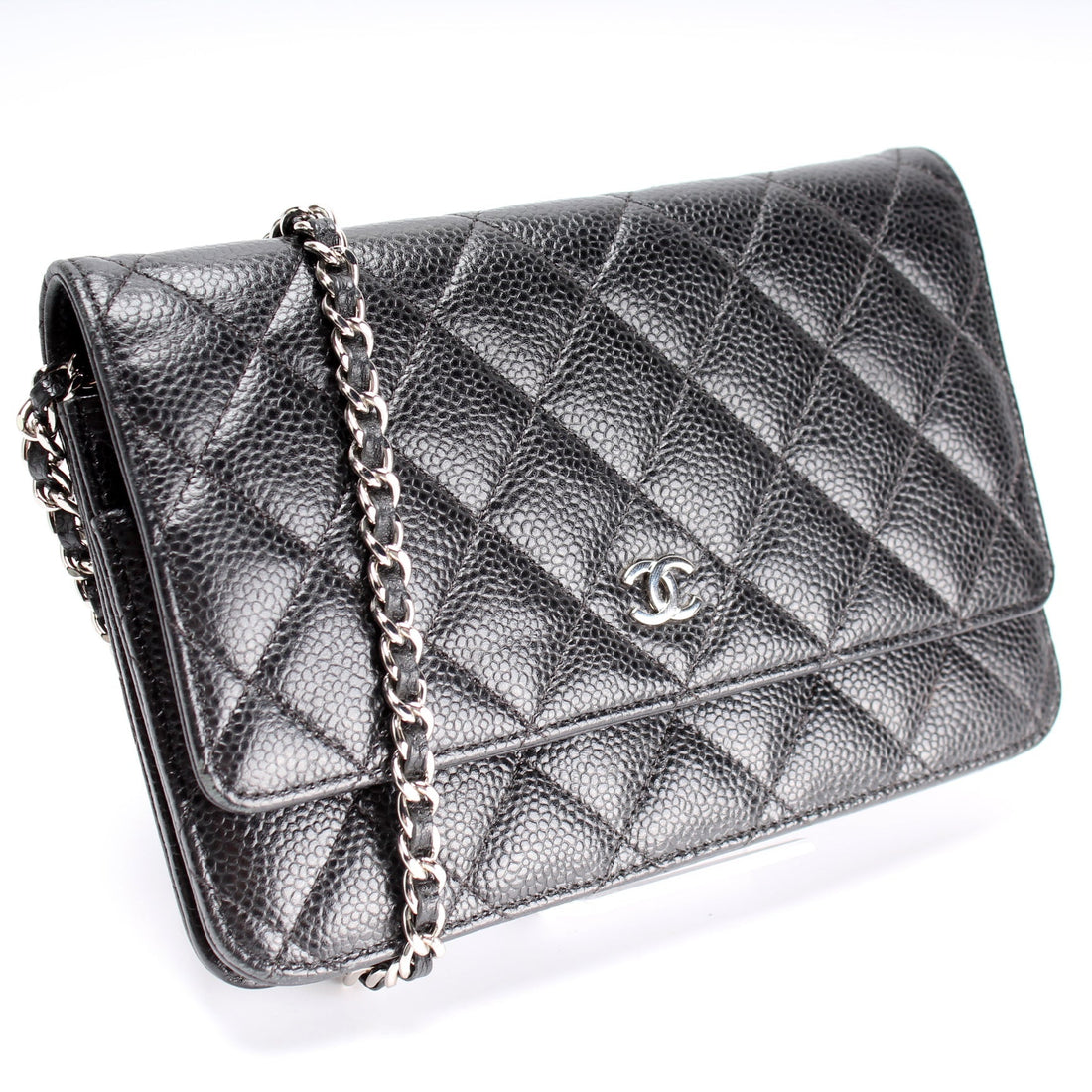 WOC Classic Quilted Caviar 24M