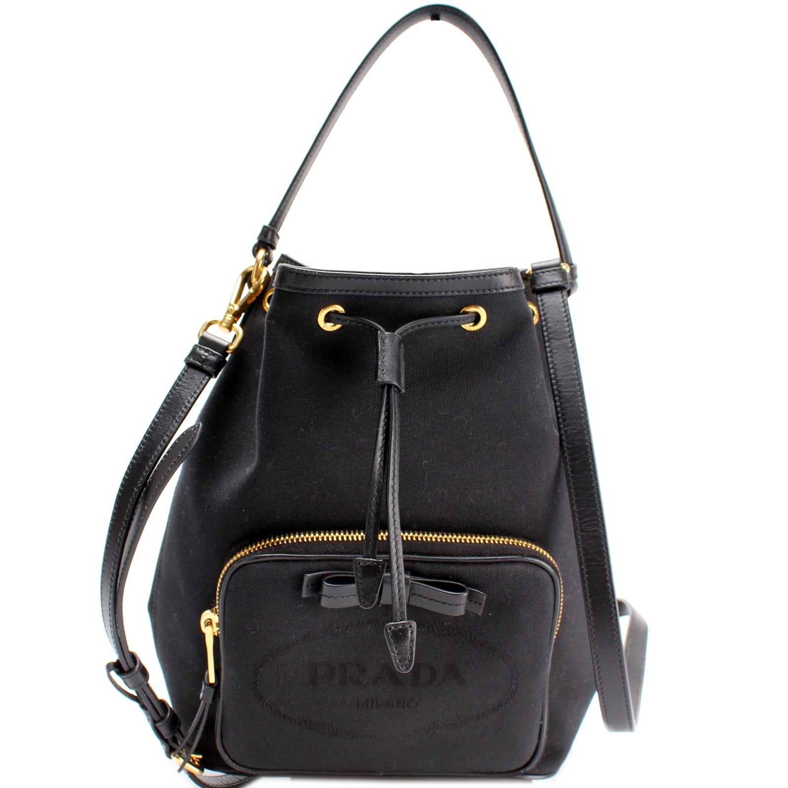 Logo Jacquard Bucket