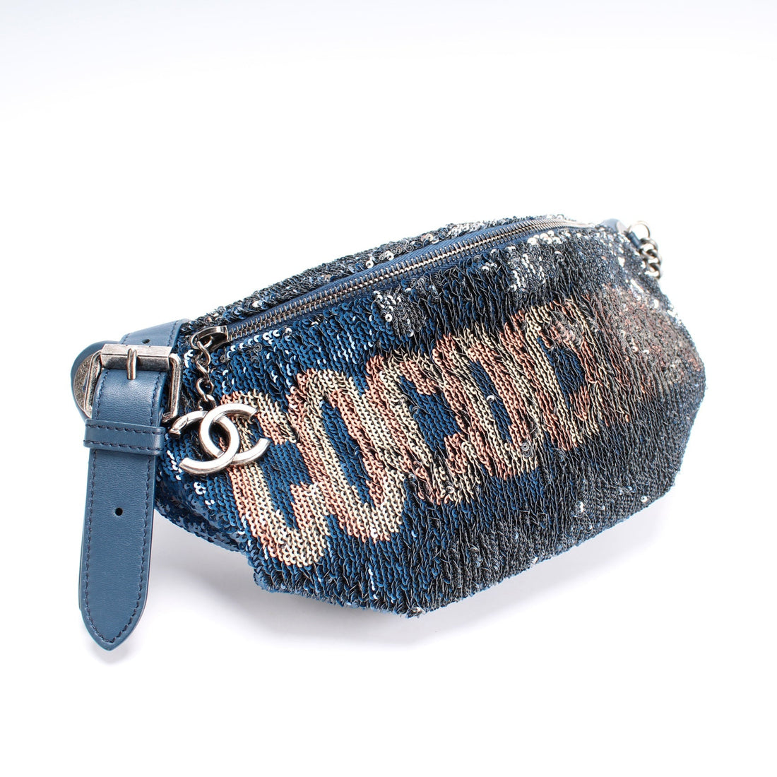 Coco Cube Sequined Belt Bag 23M