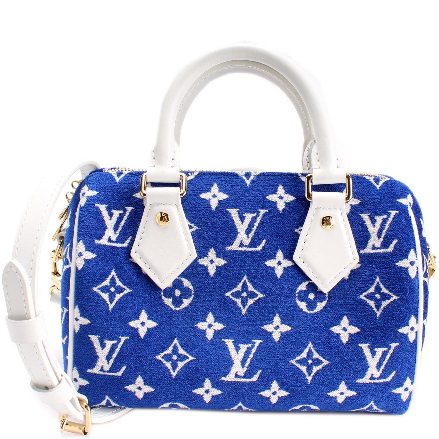 Speedy 20 Bandouliere LV Match Velvet Monogram