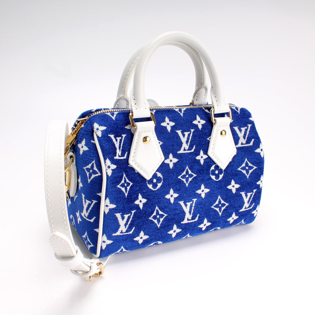 Speedy 20 Bandouliere LV Match Velvet Monogram