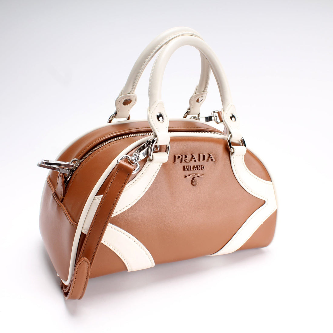 1BB071 Soft Calfskin Bowling Bag