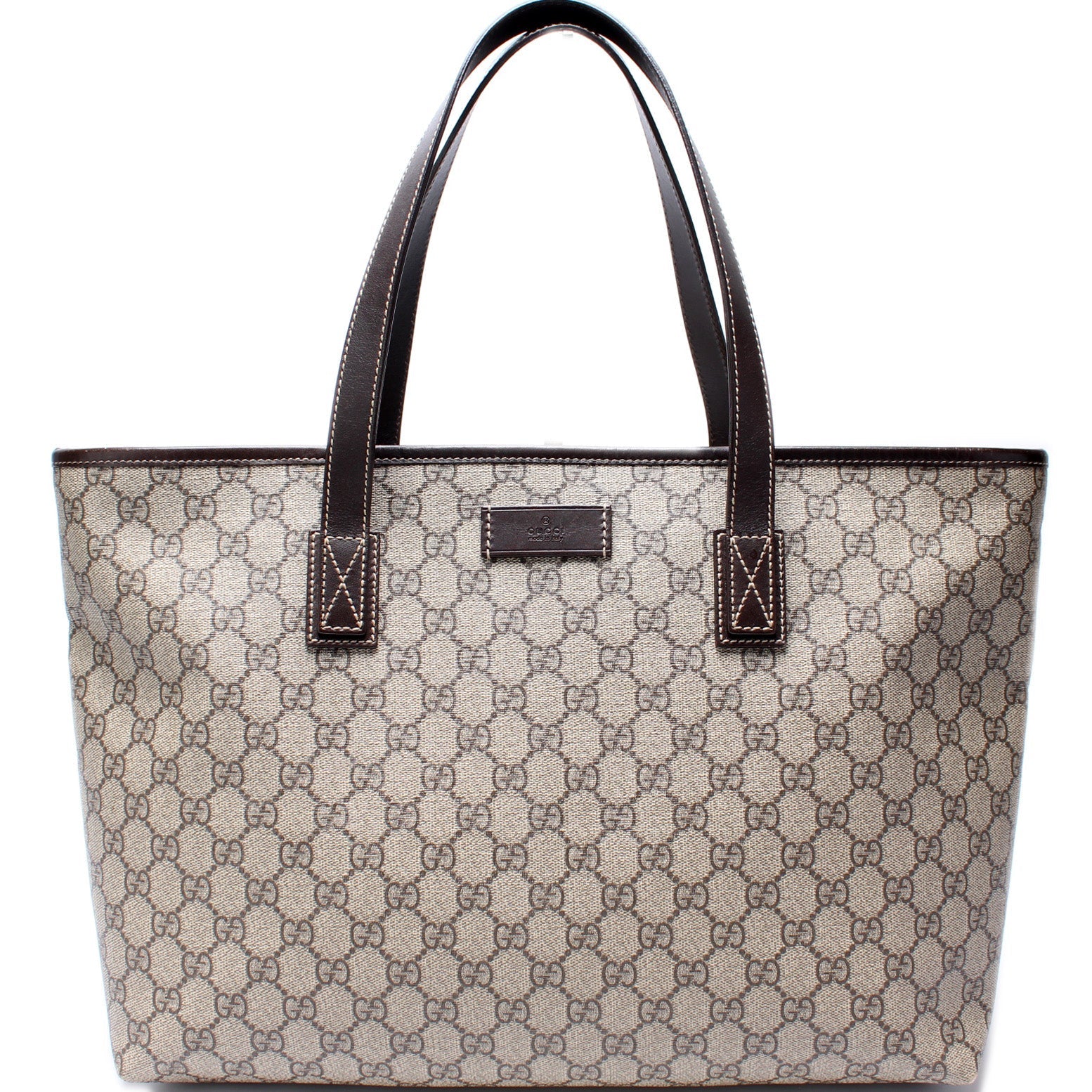 211137 GG Supreme Medium Zip Tote