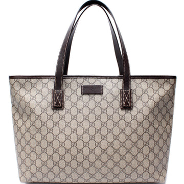 211137 GG Supreme Medium Zip Tote