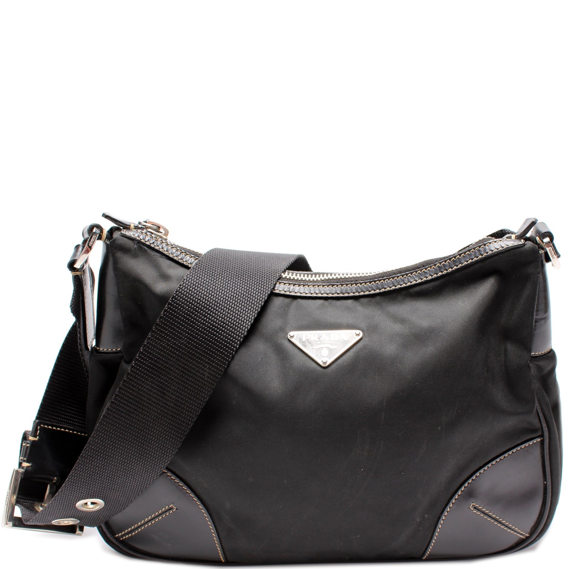 Nylon Belt Strap Shoulder Bag