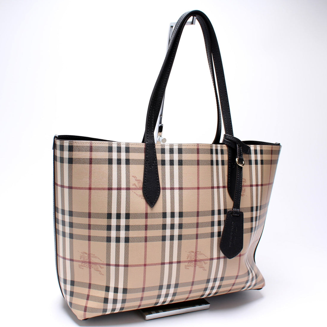 Haymarket / Leather Reversible Tote Medium