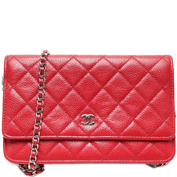 WOC Classic Quilted Caviar