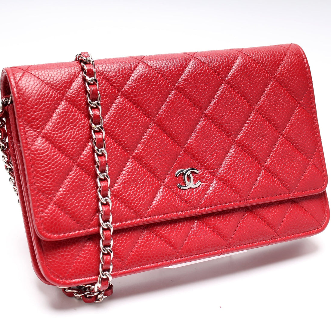 WOC Classic Quilted Caviar