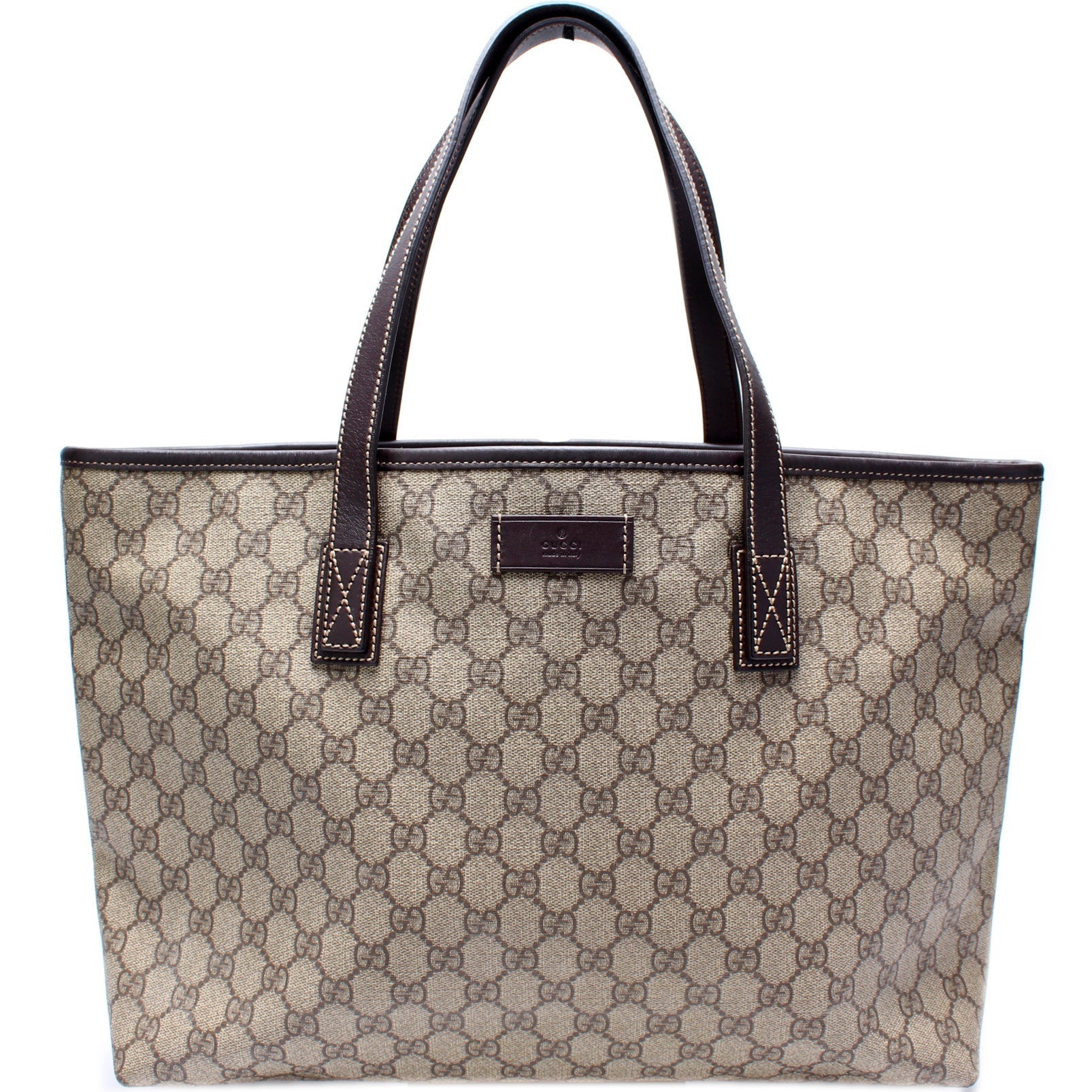 211137 GG Supreme Medium Zip Tote