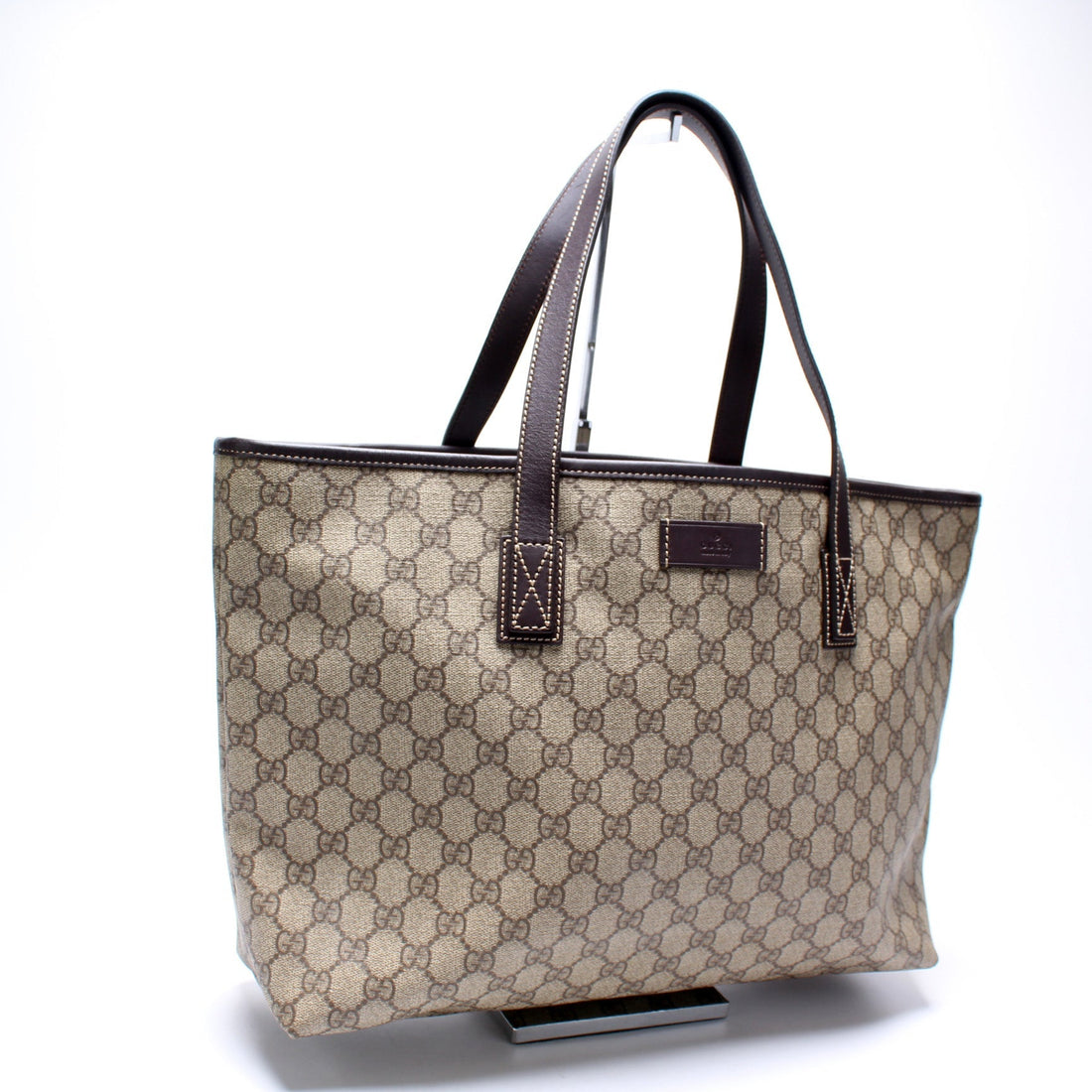 211137 GG Supreme Medium Zip Tote