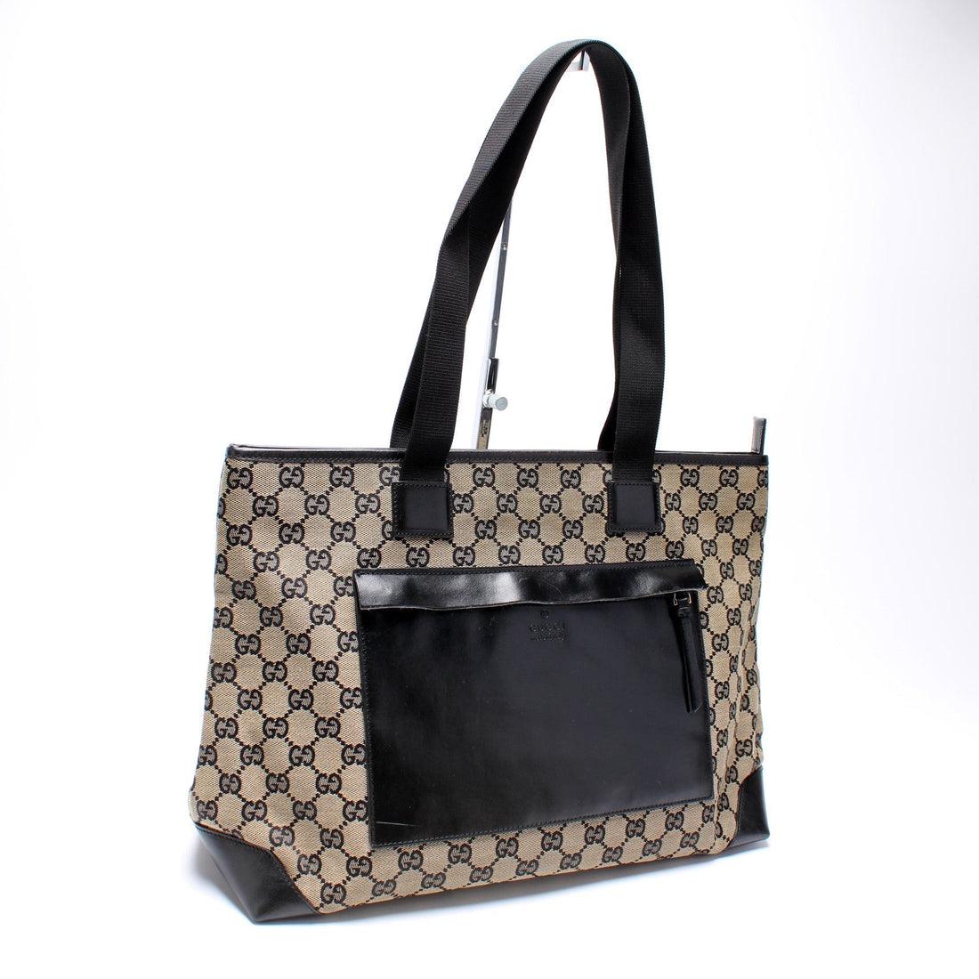019-0426 GG Canvas Zip Tote