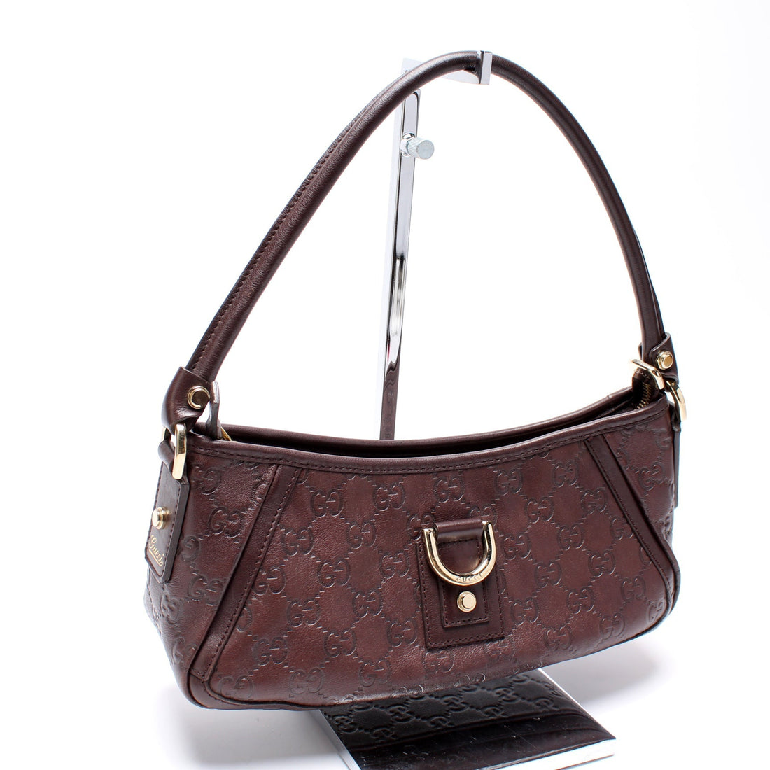 130939 GG Leather Abbey Pochette