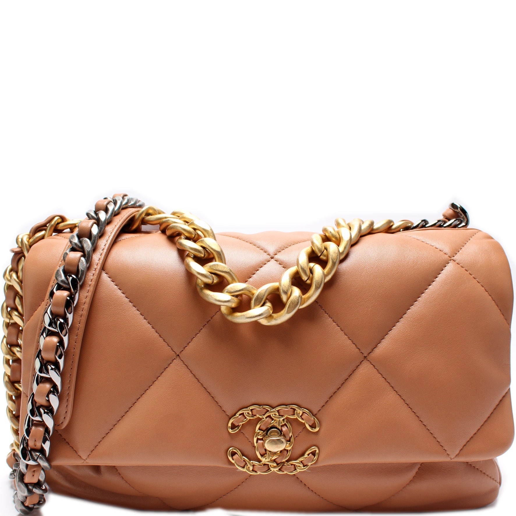 Quilted Goatskin 19 Large Flap 30+M