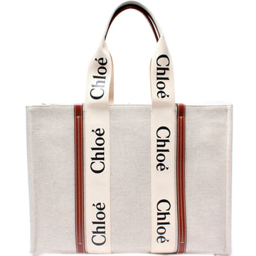 Woody Ribbon Tote Large