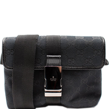 131236 GG Canvas Small Buckle Belt Bag