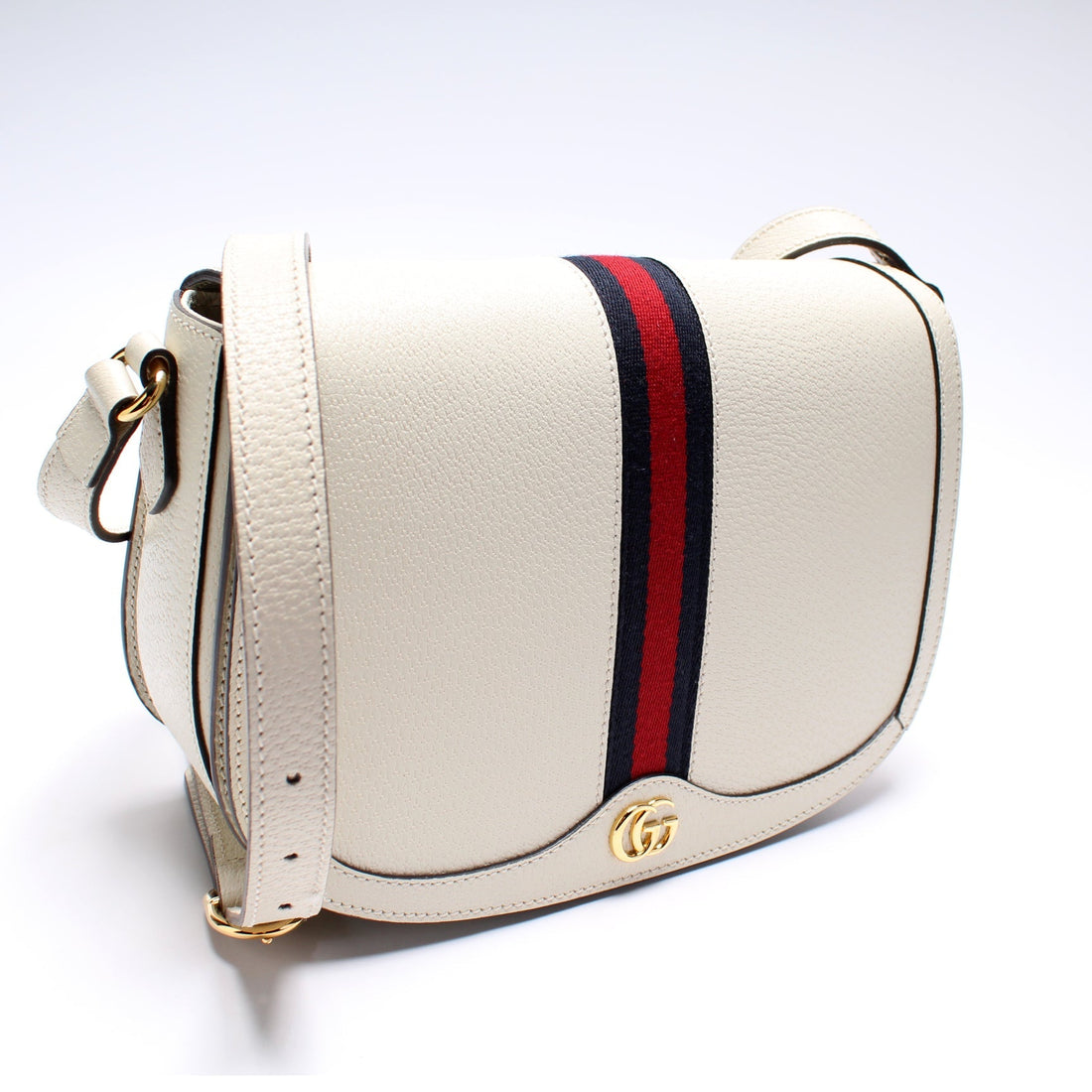 601044 Leather Ophidia Small Shoulder Bag