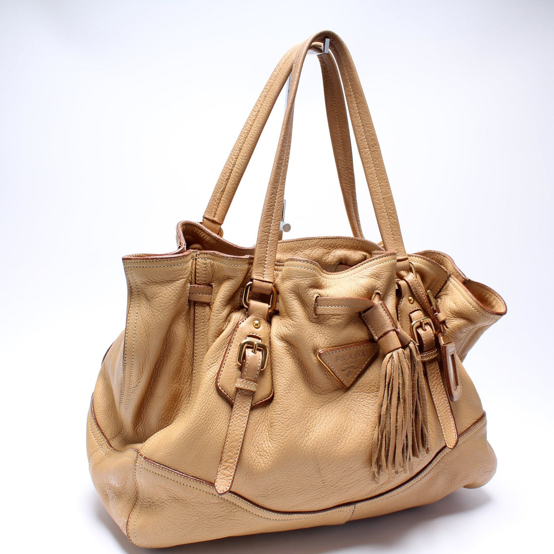 Drawstring Tote Deerskin