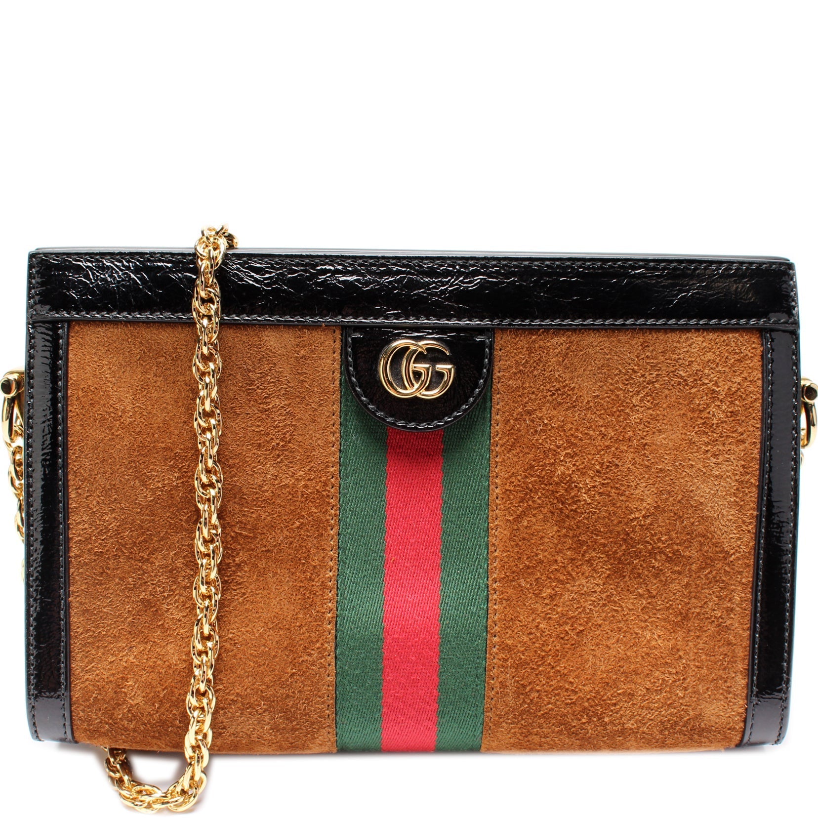 503877 Ophidia Suede Shoulder Small