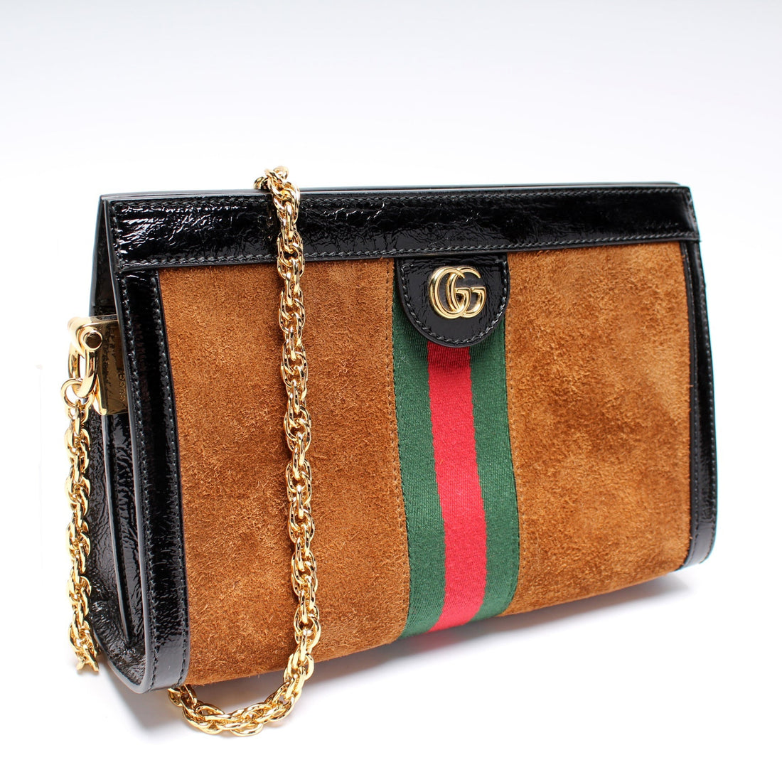 503877 Ophidia Suede Shoulder Small