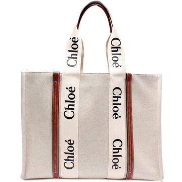 Woody Ribbon Tote Large