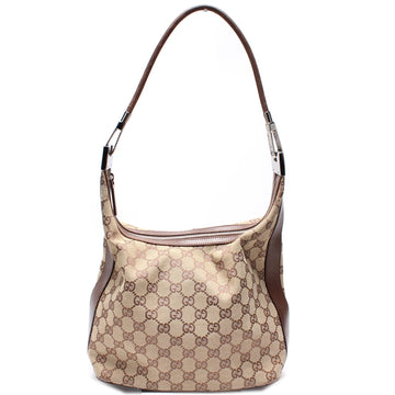 001-3814 GG Canvas Clasp Hobo