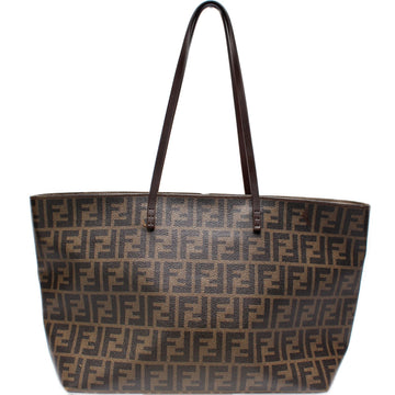 8BH185 Coated Zucca Zip Tote