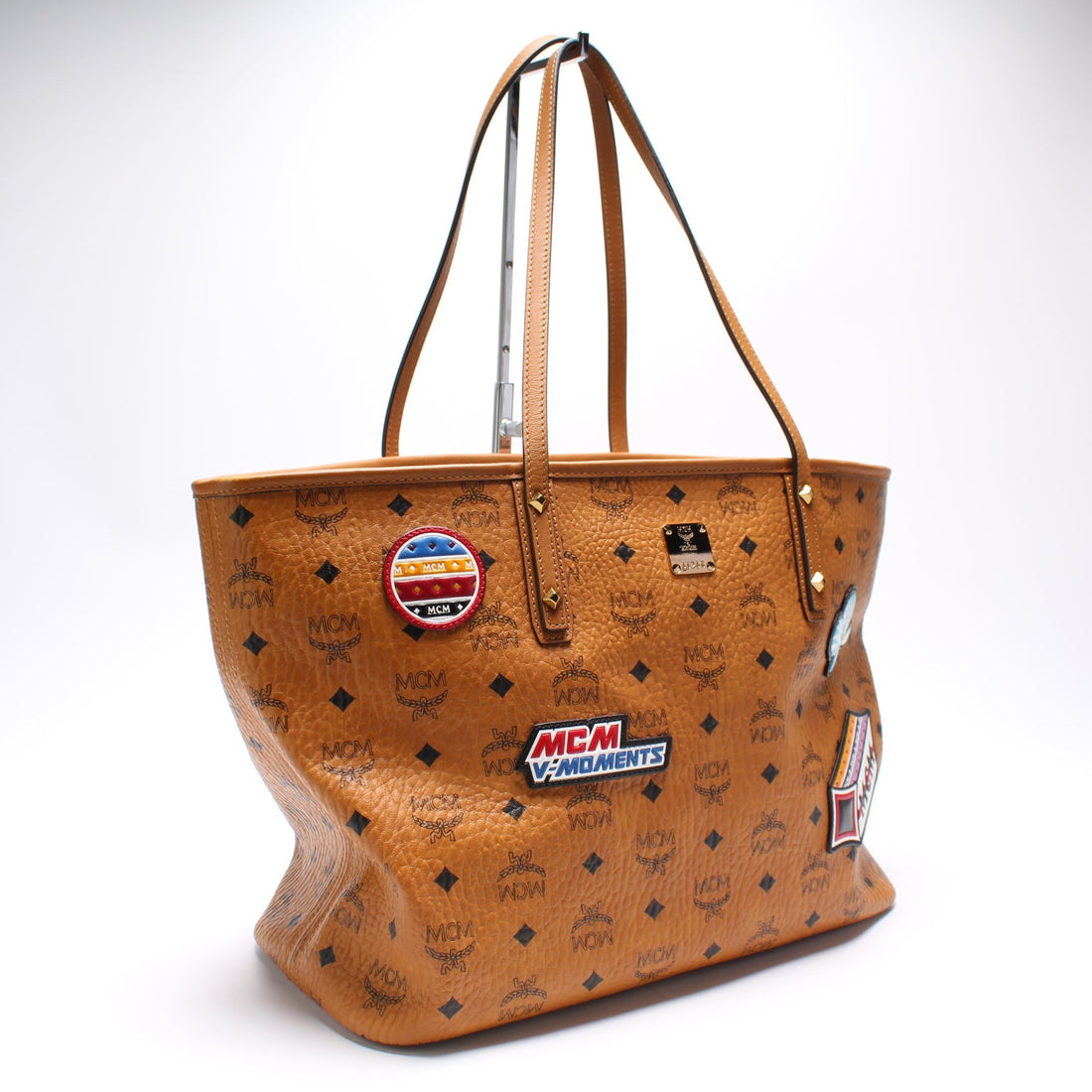 Anya Visetos Victory Patch Medium Shopper W/Pouch