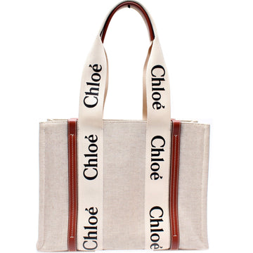 Woody Ribbon Tote Medium
