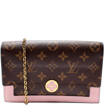 Flore Chain Wallet Monogram