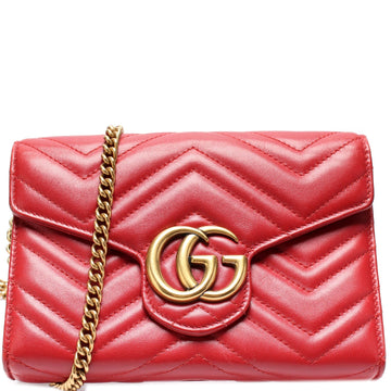 474575 Marmont Chain Wallet