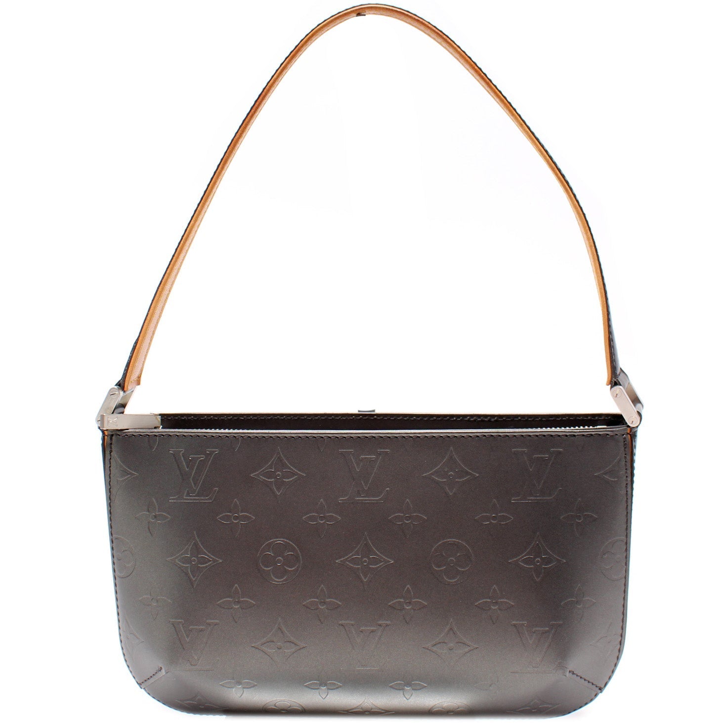 Fowler Monogram Mat Leather